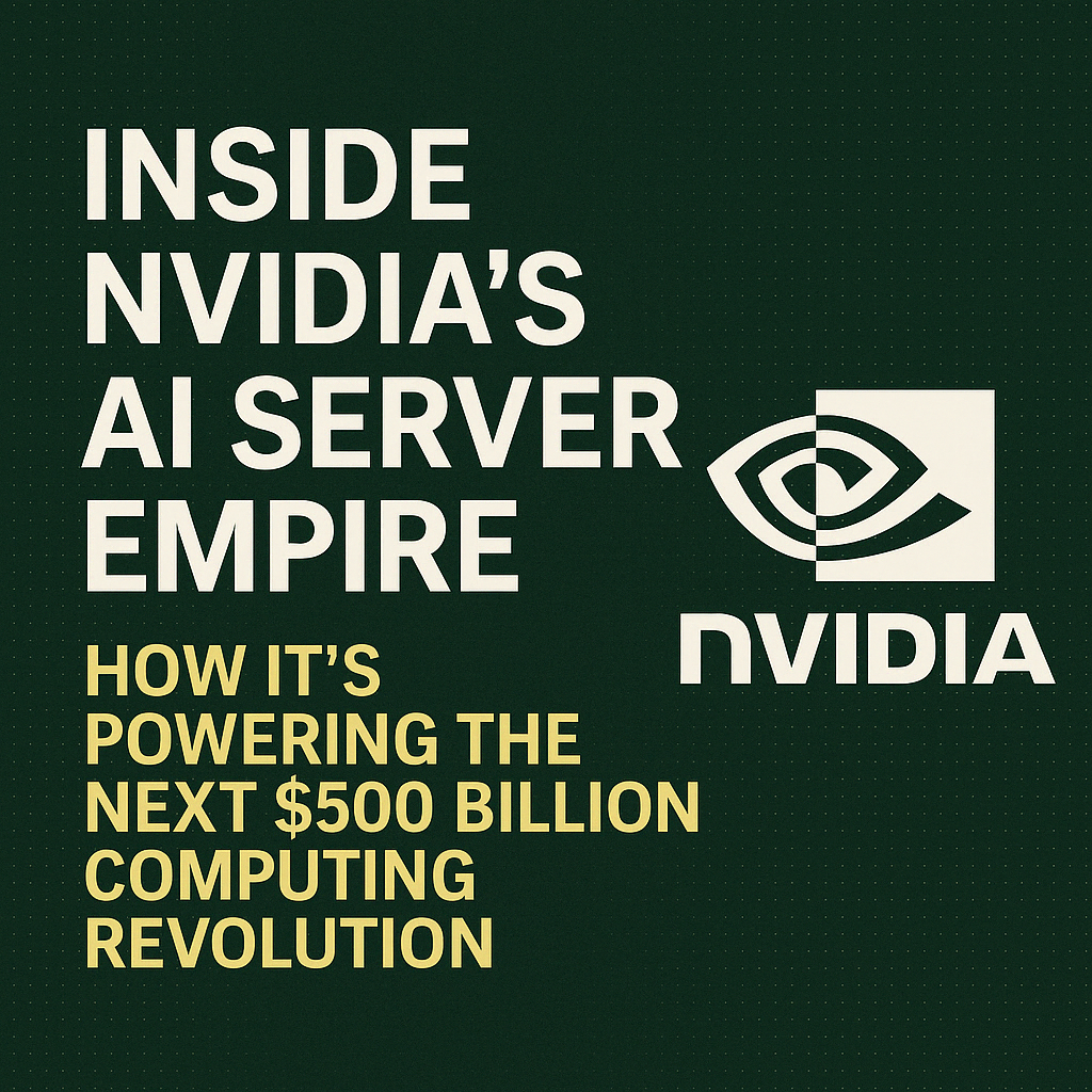 How Nvidia Is Building the Backbone of the AI Economy: The $500 Billion Server Strategy Explained