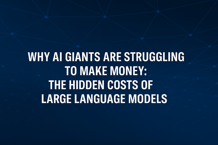 The Economic Strain Behind the AI Curtain: Why Financial Sustainability Eludes LLM Providers