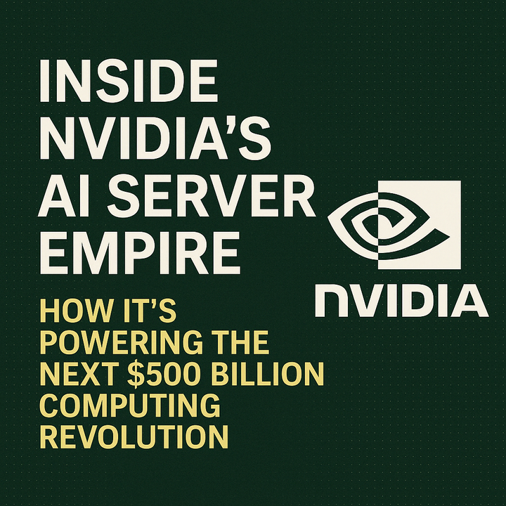 How Nvidia Is Building the Backbone of the AI Economy: The $500 Billion Server Strategy Explained
