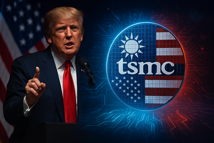 Trump’s 100% Tax Threat to TSMC: Implications for Chips, Geopolitics, and Investors
